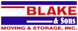 blake and sons moving and storage, inc. logo