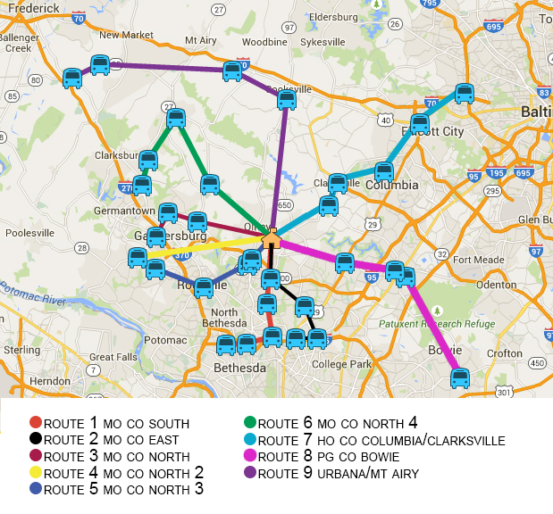 GC bus routes image