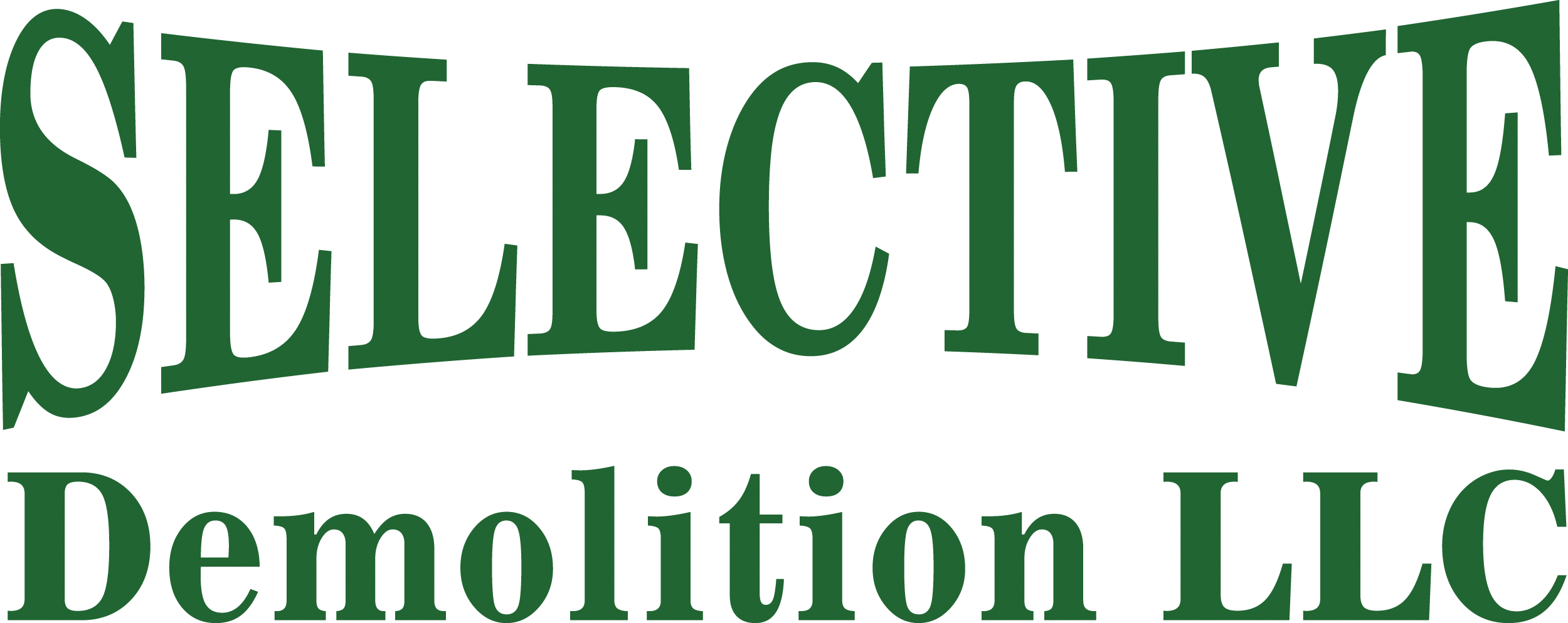 selective demolition llc logo